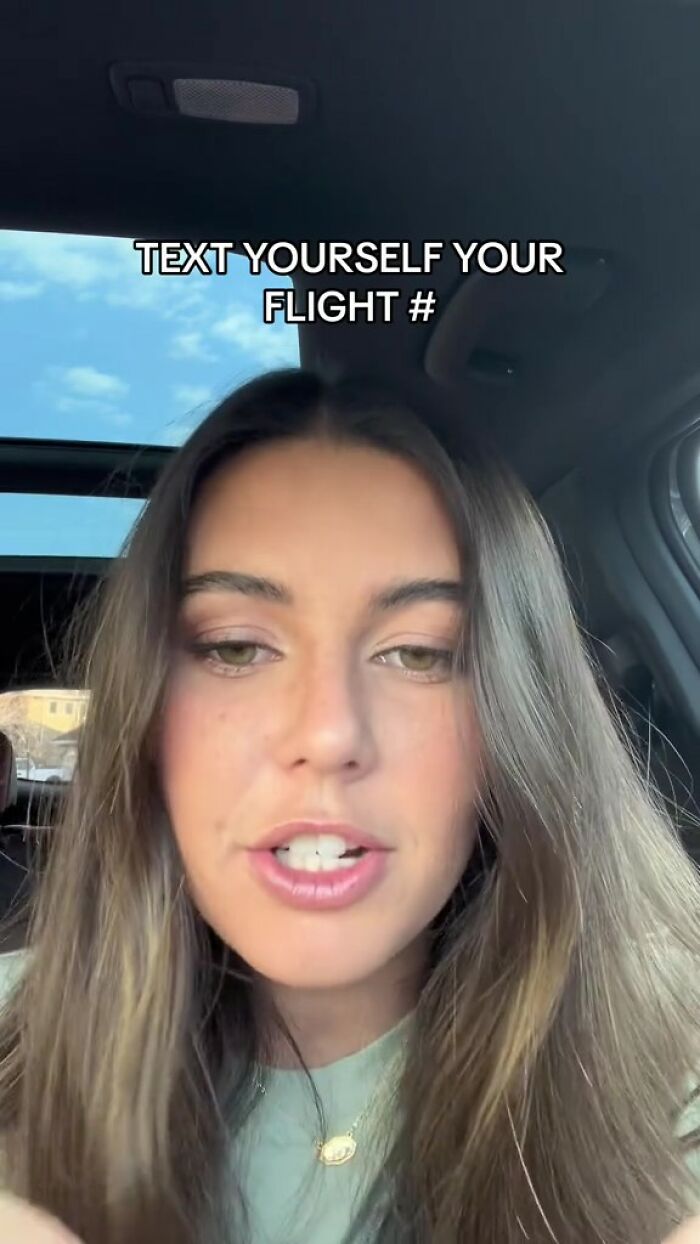 Woman’s Flight Hack Gets Over 17M Views, She Says You Need To Send Yourself A Text Message Woman’s Flight Hack Gets Over 17M Views, She Says You Need To Send Yourself A Text Message
