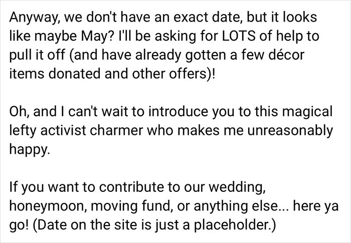 Entitled Couple Plans A Crowdfunded Wedding And Asks For $18k In Total, Gets Shamed Mercilessly