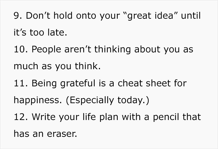 “Cheat Sheet”: 72-Year-Old Imparts 32 Pearls Of Wisdom To Navigate Life’s Challenges “Cheat Sheet”: 72-Year-Old Imparts 32 Pearls Of Wisdom To Navigate Life’s Challenges