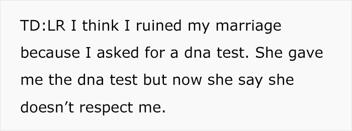 Husband Doesn’t Help Care For Newborn Baby, When Questioned Demands DNA Test And Ruins His Marriage