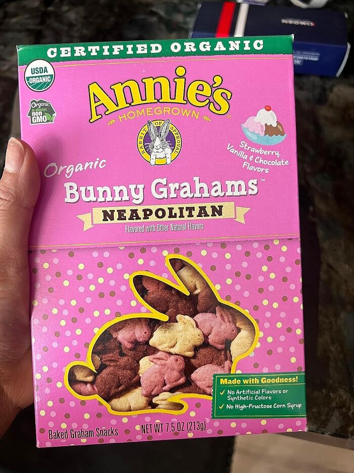 Bite Into Organic Joy With Annie's Bunny Grahams In Neapolitan!