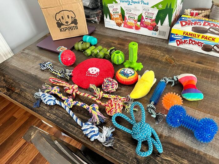 Bark And Bite: Kipritii's 23-Pack Dog Chew Toys For Puppy Joy!