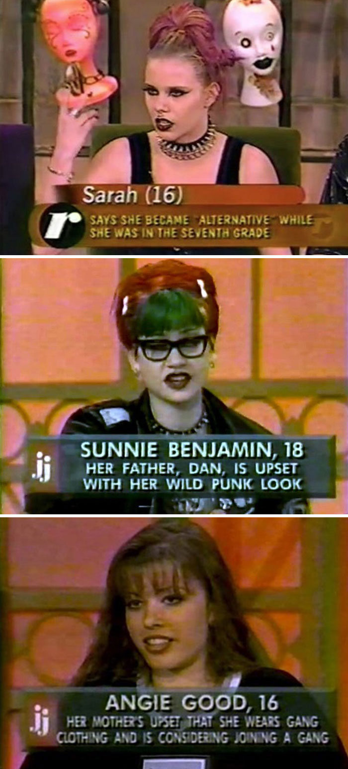 ‘Outrageous’ Teen Makeovers From Jenny Jones And Ricki Lake Daytime Talk Shows Throughout 1990s