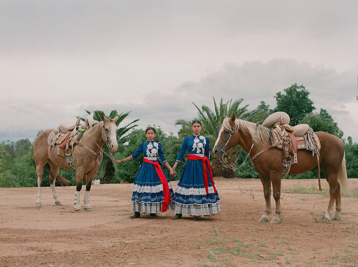 "Isabella And Ariana" From The Series "Escaramuza, The Poetics Of Home" By Constance Jaeggi