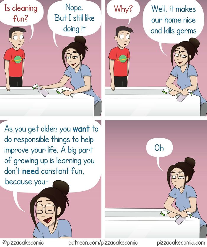 Funny Comics On Her Life As An Artist And Her Daily Struggles