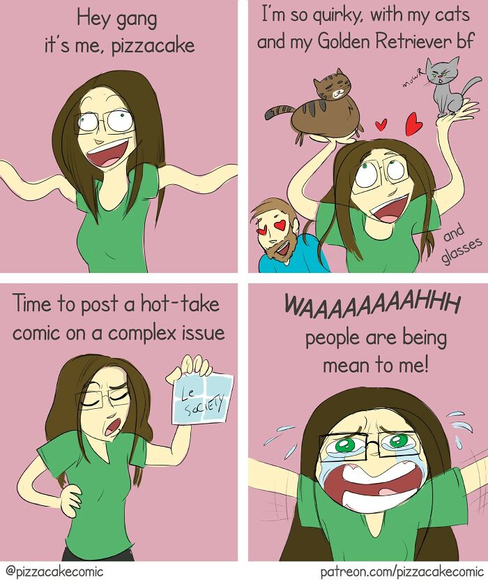 Funny Comics On Her Life As An Artist And Her Daily Struggles