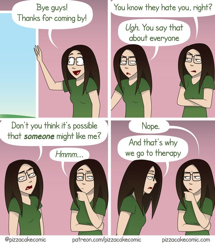 Funny Comics On Her Life As An Artist And Her Daily Struggles