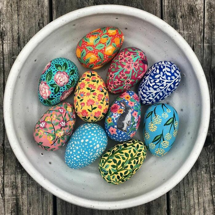 I Finished The Eggs. Just In Time. Happy Easter, Everyone