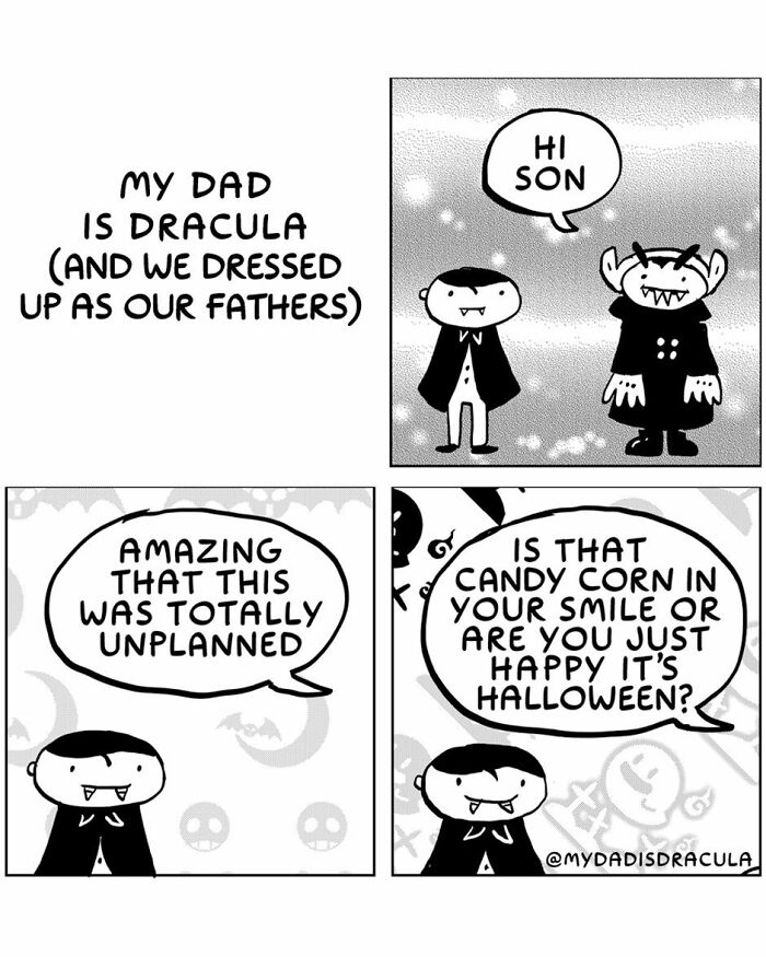 Bite-Sized Laughs: Inside The World Of My Dad Is Dracula Comics