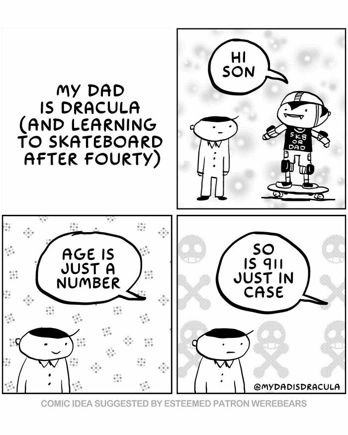 Bite-Sized Laughs: Inside The World Of My Dad Is Dracula Comics