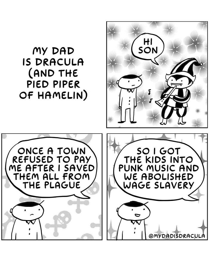 Bite-Sized Laughs: Inside The World Of My Dad Is Dracula Comics