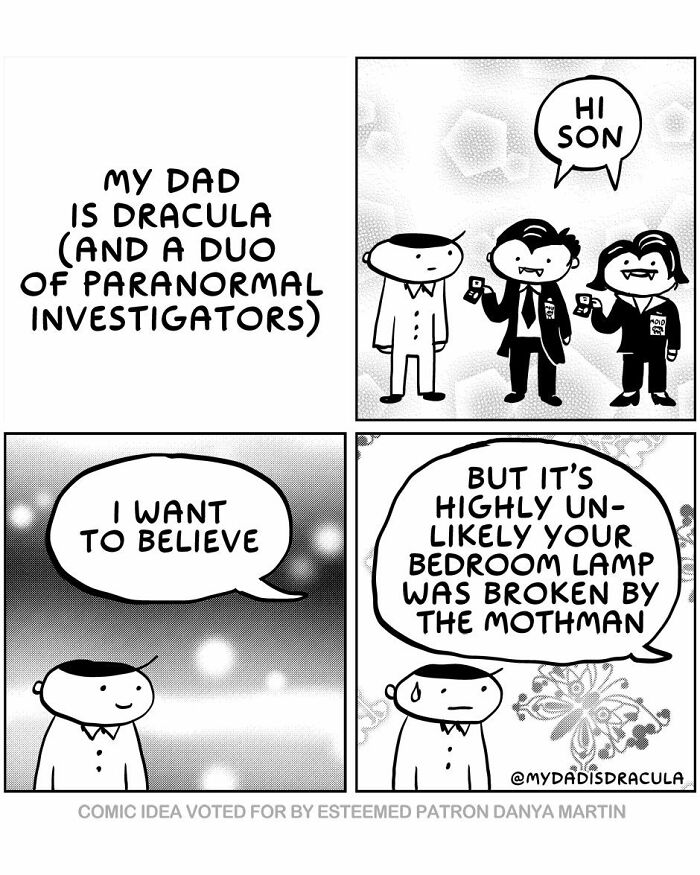 Bite-Sized Laughs: Inside The World Of My Dad Is Dracula Comics