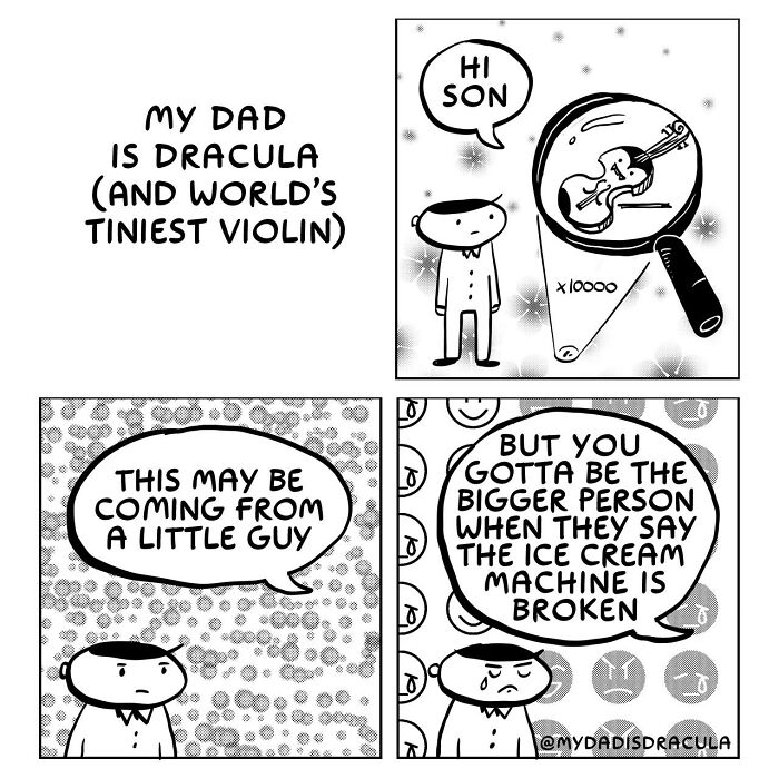 Bite-Sized Laughs: Inside The World Of My Dad Is Dracula Comics