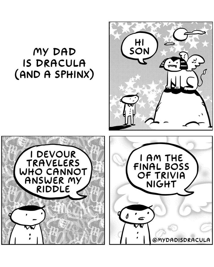 Bite-Sized Laughs: Inside The World Of My Dad Is Dracula Comics