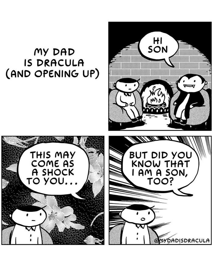 Bite-Sized Laughs: Inside The World Of My Dad Is Dracula Comics