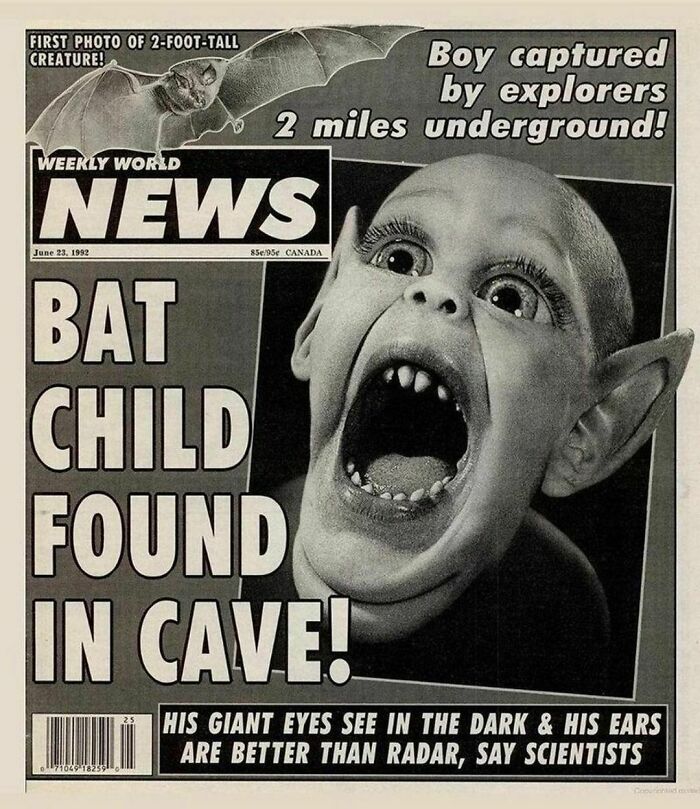 Weekly World News, June 1992
