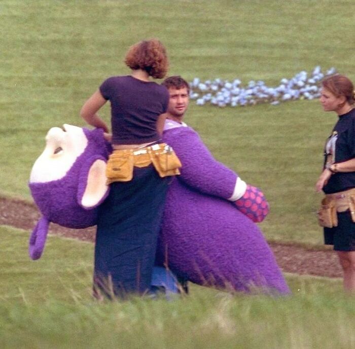 Tras las cámaras de los "Teletubbies’, 1997