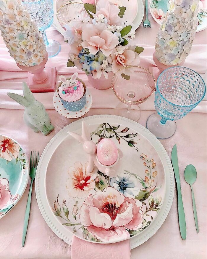 My Table Is Set For Spring With These Beautiful Pieces