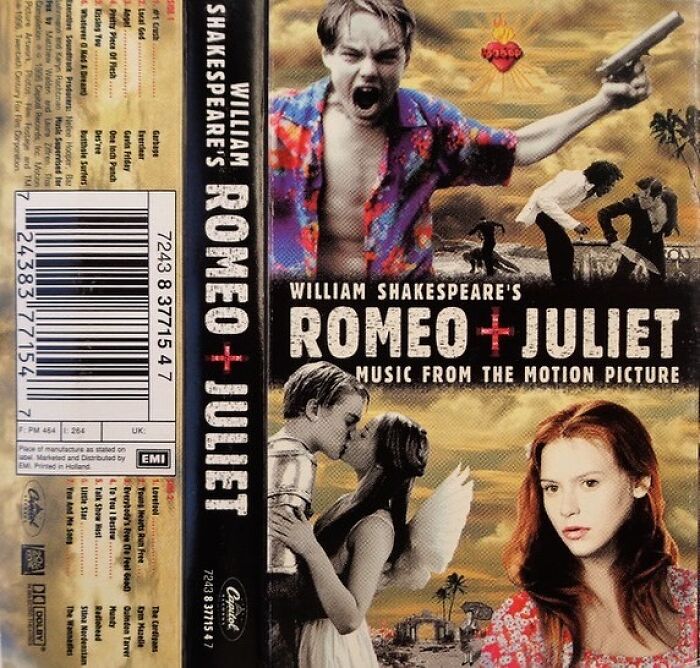 ‘Romeo + Juliet’, cassette con su BSO, 1996