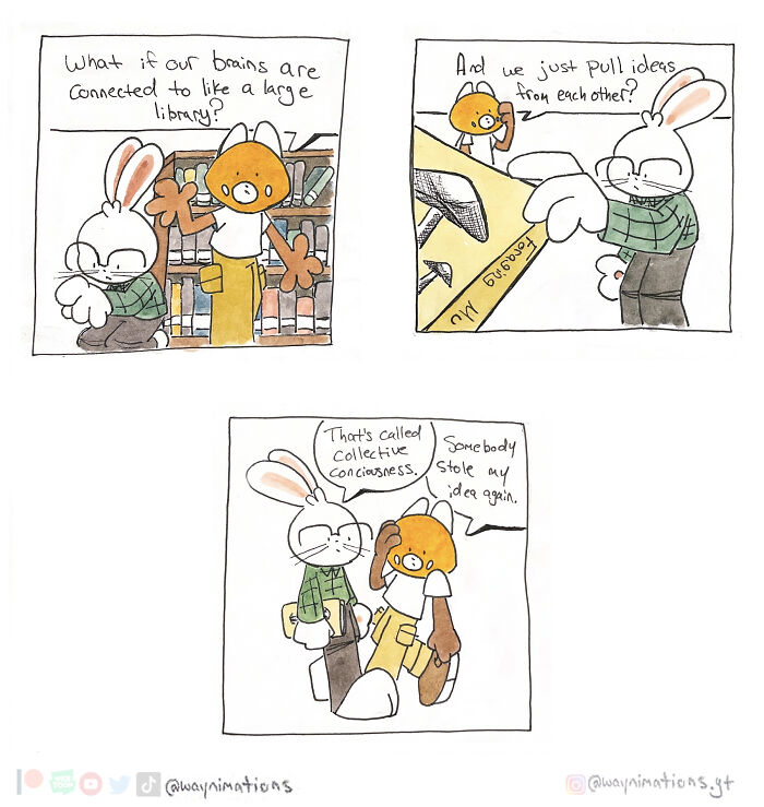 What If Our Brains Are Connected To Like A Large Library?