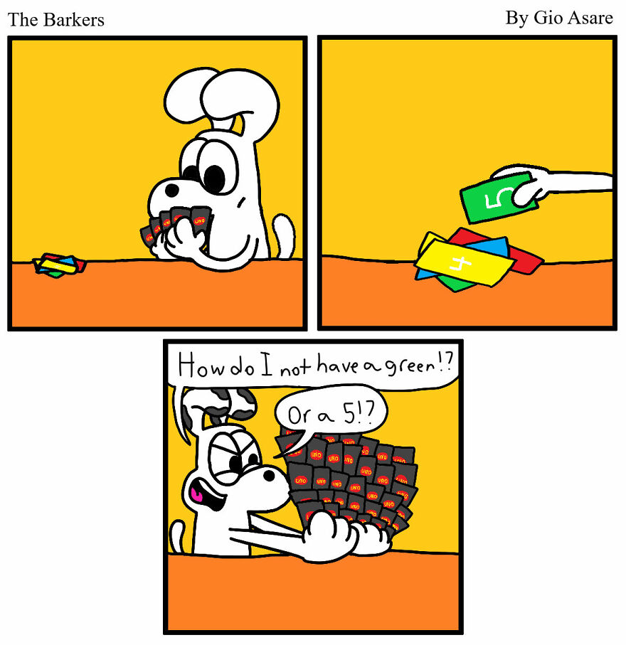 I Made 25 Comics About These 4 Dogs In Random Situations