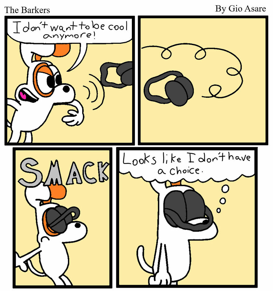 I Made 25 Comics About These 4 Dogs In Random Situations
