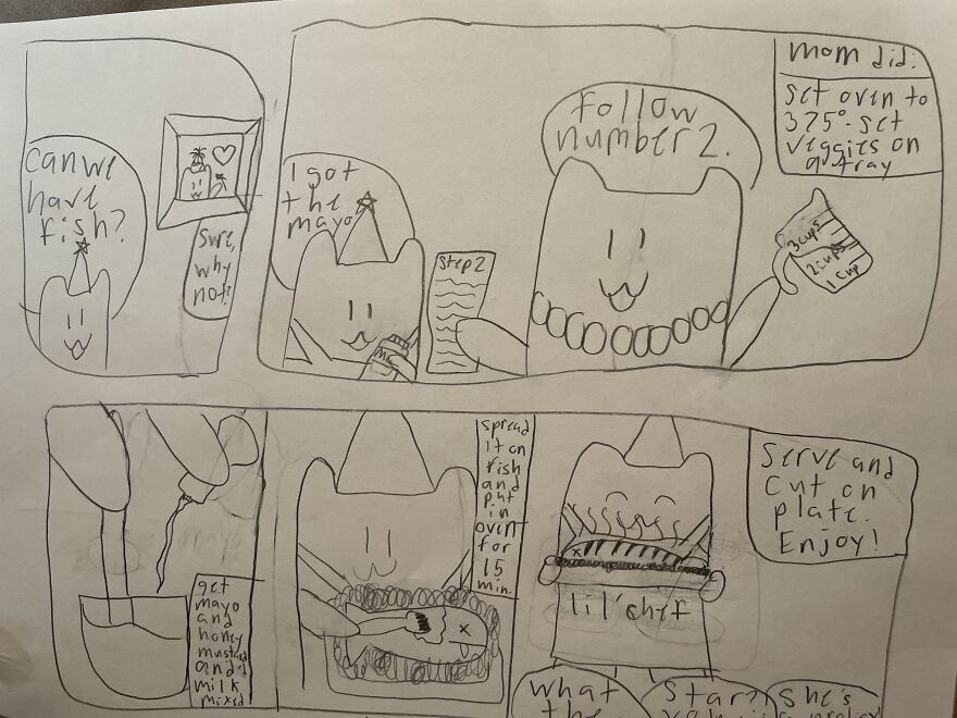 I Made Comics About A Family Of Cats