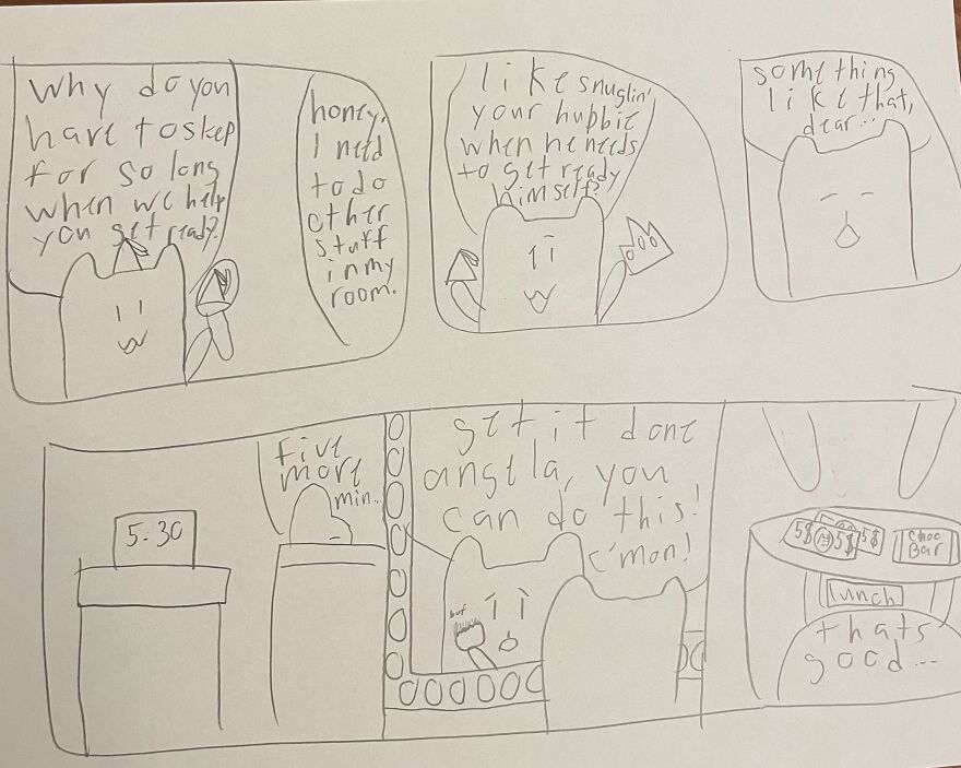 I Made Comics About A Family Of Cats