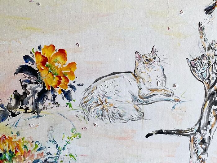 The Largest Cat Painting In The World Is Getting Even Bigger (14 Pics) The Largest Cat Painting In The World Is Getting Even Bigger (14 Pics)