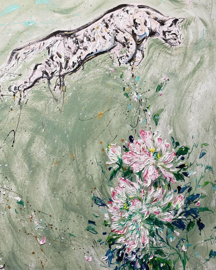 The Largest Cat Painting In The World Is Getting Even Bigger (14 Pics) The Largest Cat Painting In The World Is Getting Even Bigger (14 Pics)