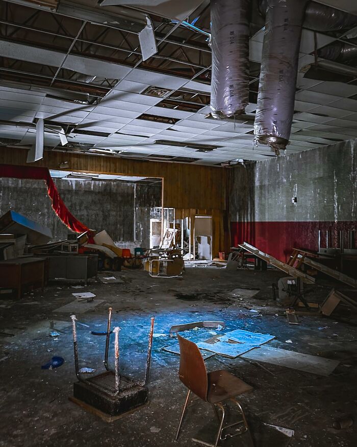The Abandoned School Cafeteria