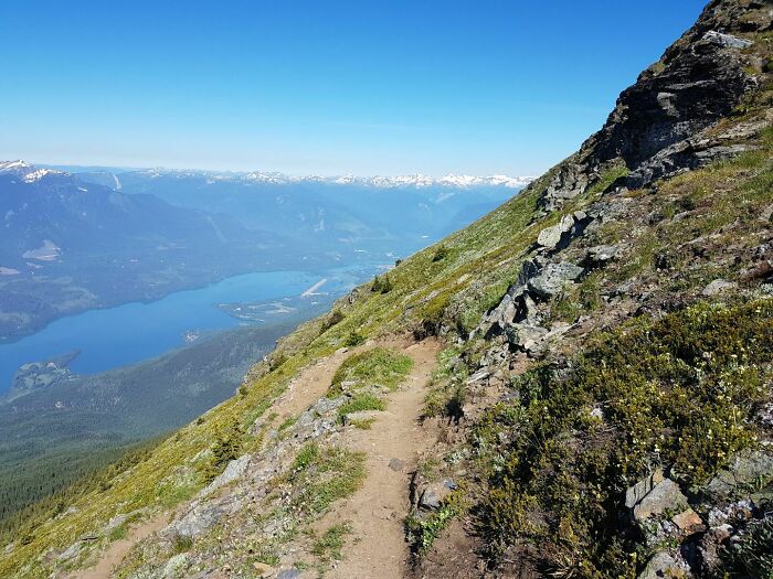 The Top Of Mt. Cartier In Revelstoke, Bc. This Is The Start Of The Bike Trail Down!