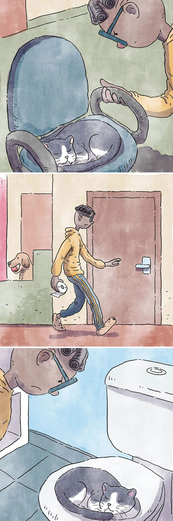 Emotional Comics About Life With A Dog And A Cat By Ademar Vieira (5 New Stories) Emotional Comics About Life With A Dog And A Cat By Ademar Vieira (5 New Stories)
