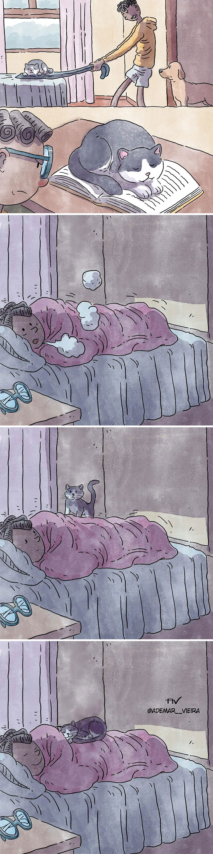 Emotional Comics About Life With A Dog And A Cat By Ademar Vieira (5 New Stories) Emotional Comics About Life With A Dog And A Cat By Ademar Vieira (5 New Stories)