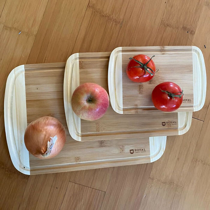 Effortless Meal Prep: Bamboo Wood Cutting Board With Deep Juice Groove