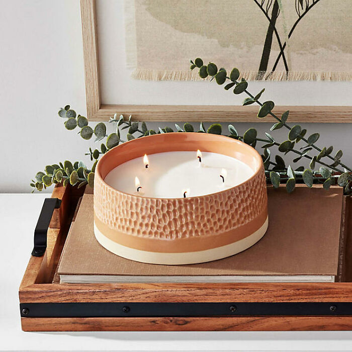 Quintuple The Coziness: Get Lit With A 5-Wick Ceramic Scented Candle!