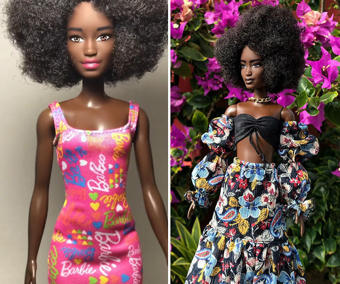 Young Brazilian Is Successful On Social Media With Customization Of Old Barbies