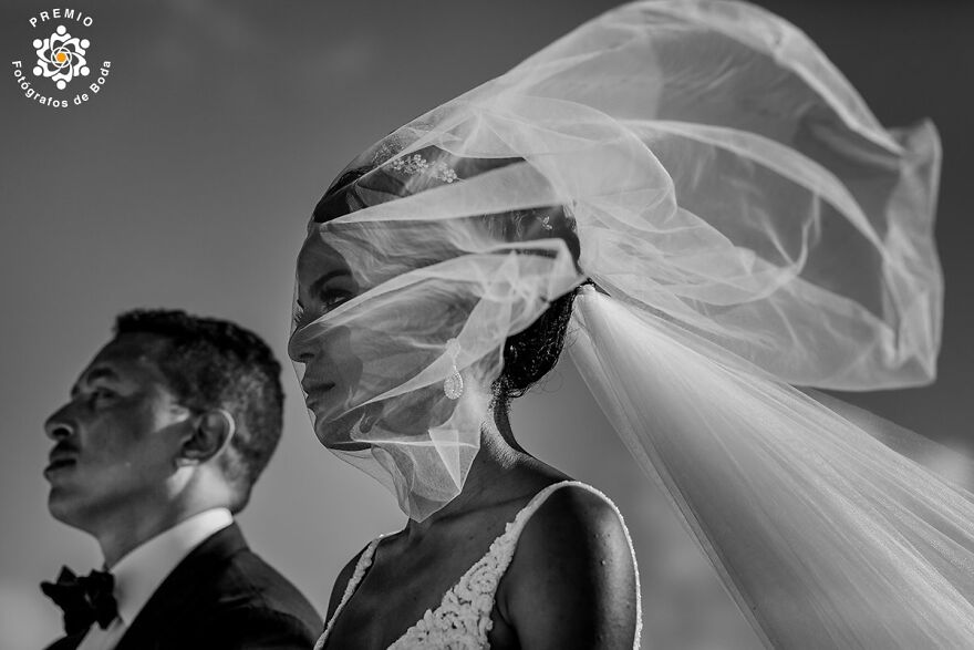 Let The Veil Fly! Photo By Mike Dumonceau