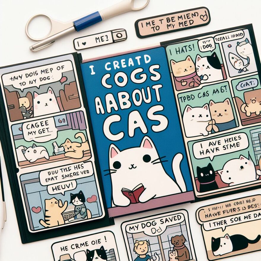 "Fur-Tastic Tales: A Journey Through The Fluffy World Of Cat Comics And Heartwarming Dog Courage"
