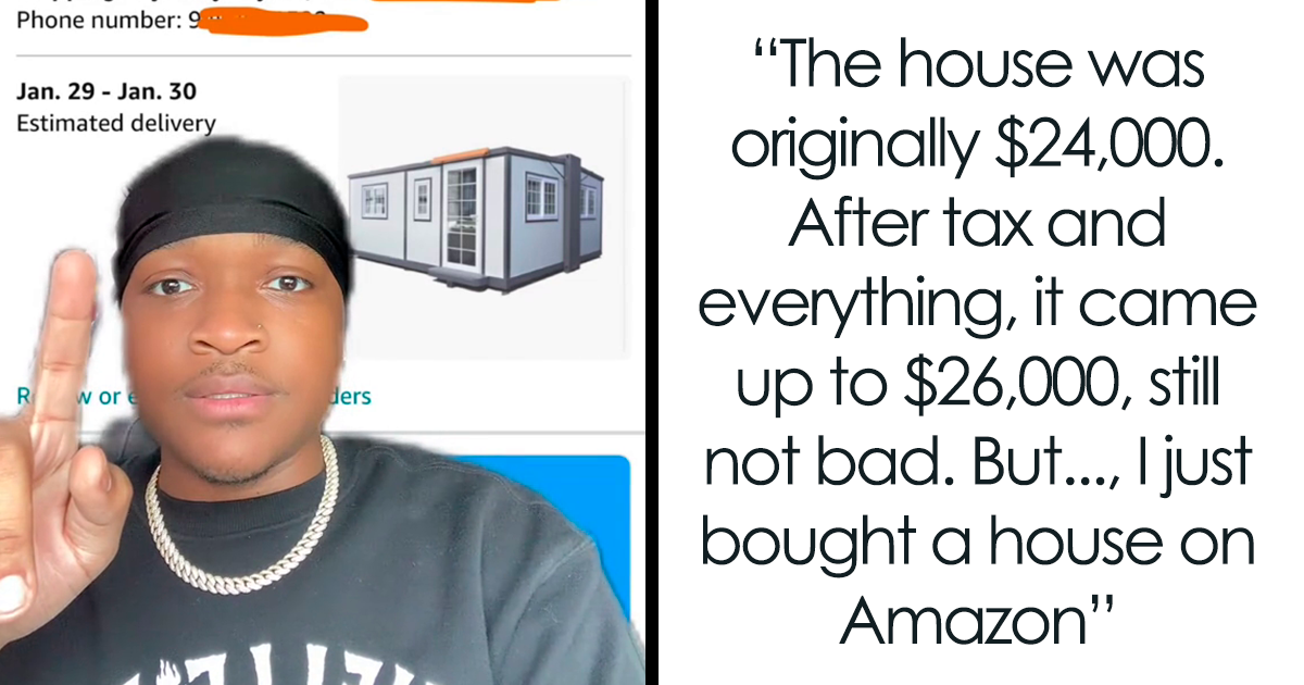 Video With 20M Views Shows Man Who Ordered A House On Amazon, He Does A Tour When It's Delivered - Vimarsana News