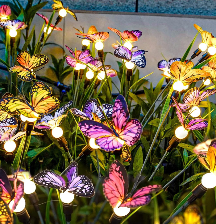 Score Unique Solar Butterfly Lights For Your Garden, Promising An Enchanting Fluttery Spectacle That's Perfect For Any Weather!