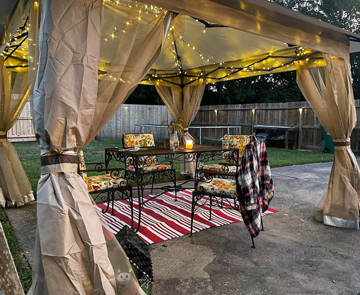 Score A Pop-Up Gazebo That's Perfect For Your Patio And Ready To Keep The Bugs Out And The Good Vibes In