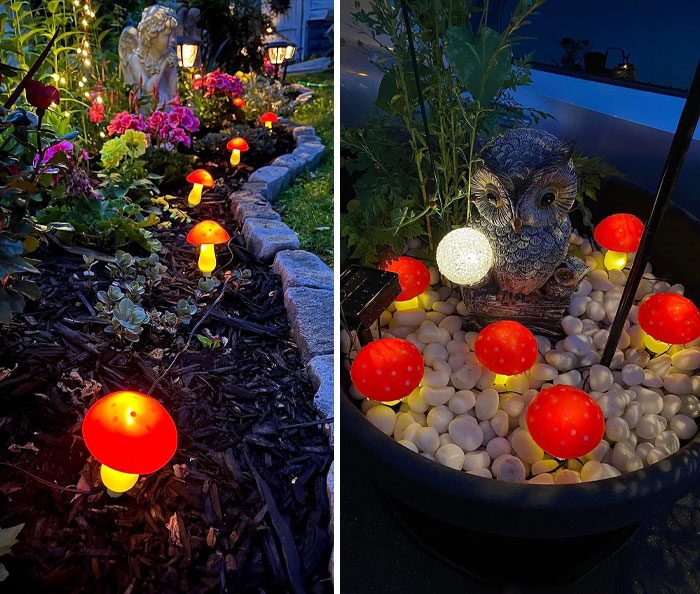  Mushroom Solar Lights That'll Transform Your Backyard Into A Whimsical Wonderland Every Night