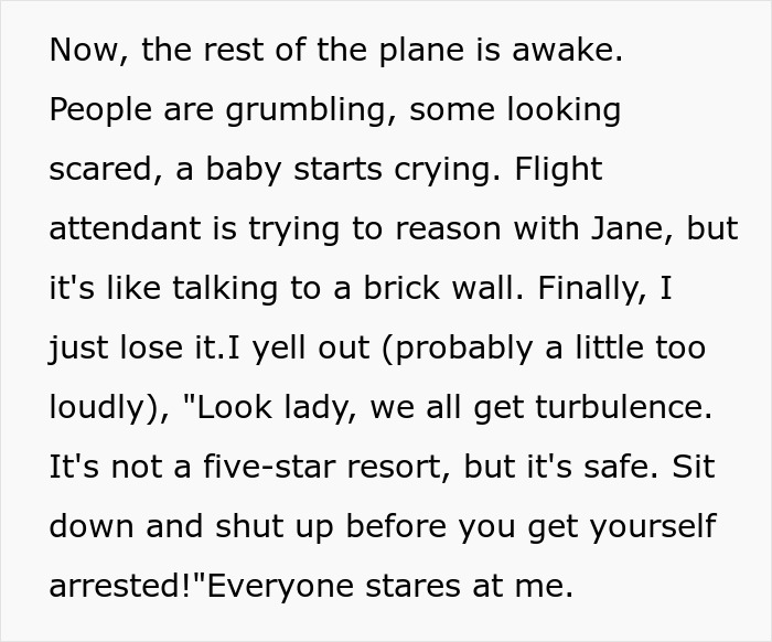 Man Seeks Support Online: "AITA For Telling A Doctor To Shut Up On A Turbulent Flight?" Man Seeks Support Online: "AITA For Telling A Doctor To Shut Up On A Turbulent Flight?"