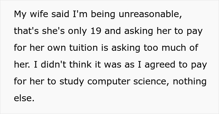 Dad Leaves Daughter High And Dry After Finding Out She Lied About Majoring In Comp Sci Dad Leaves Daughter High And Dry After Finding Out She Lied About Majoring In Comp Sci