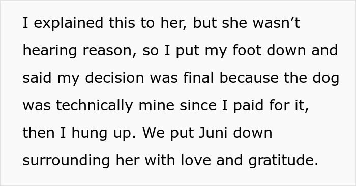 “AITA For Euthanizing My Daughter’s Emotional Support Animal For Her Own Sake?” “AITA For Euthanizing My Daughter’s Emotional Support Animal For Her Own Sake?”