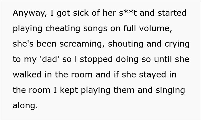 Woman’s Stepchildren Play Songs About Cheating To Her, She’s Hospitalized With A Mental Breakdown