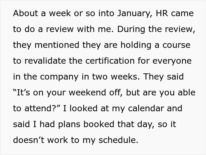 Boss Decided To Fire Good Employee Because They Refused To Come In On The Weekend