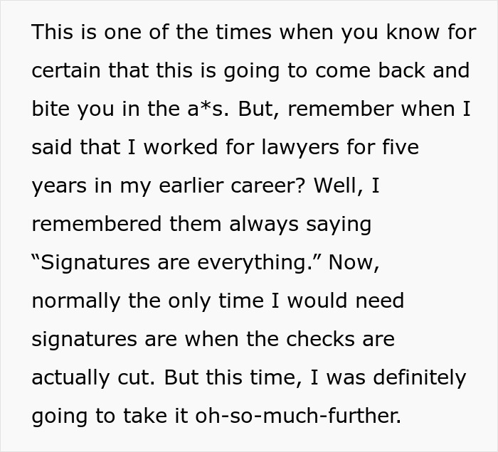 A Woman Does The Job The Boss’s Way, Keeps The Receipt For Their Mistake When It Backfires A Woman Does The Job The Boss’s Way, Keeps The Receipt For Their Mistake When It Backfires