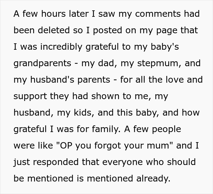 “AITA For Not Letting My Mother Identify As A Grandmother To My Child On Social Media?” “AITA For Not Letting My Mother Identify As A Grandmother To My Child On Social Media?”